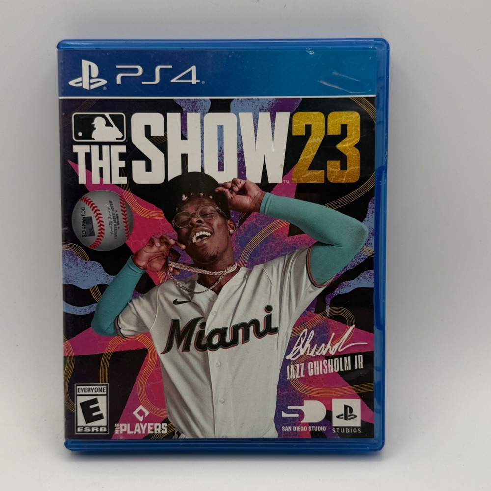 Sony MLB The Show 23 PS4 N/A Multi Excellent Baseball Sports Video Game Disc